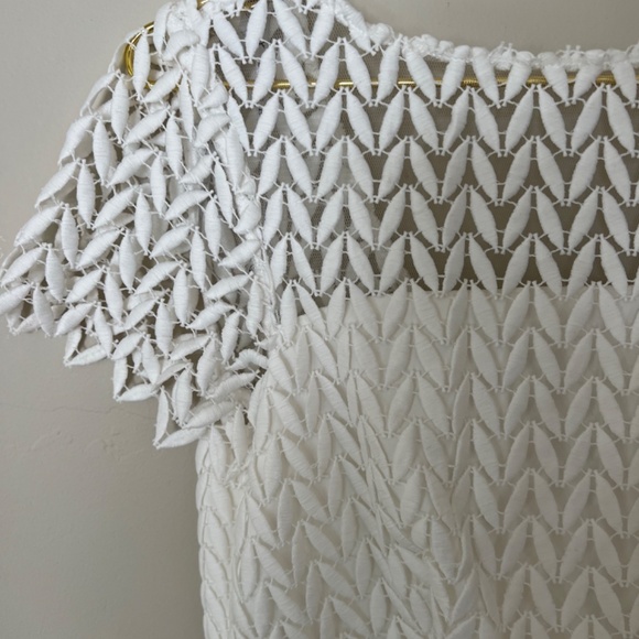 Kay Unger Tatum Embroidered Midi Dress - Picture 5 of 8